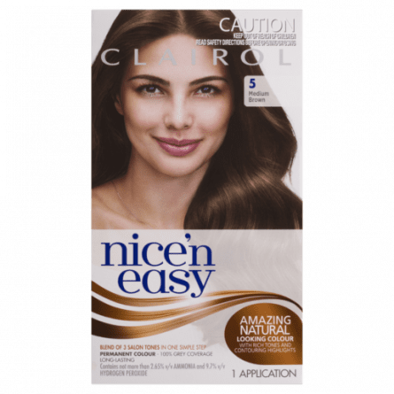 Clairol Nice N Easy 5 Medium Brown - 3614228806763 are sold at Cincotta Discount Chemist. Buy online or shop in-store.