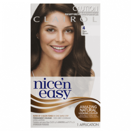 Clairol Nice N Easy 4 Dark Brown - 3614228806794 are sold at Cincotta Discount Chemist. Buy online or shop in-store.