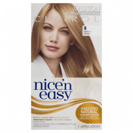 Clairol Nice 'N Easy 8 Natural Medium Blonde - 3614228806596 are sold at Cincotta Discount Chemist. Buy online or shop in-store.