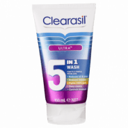 Clearasil Ultra 5 In 1 Wash 150mL - 5011417563236 are sold at Cincotta Discount Chemist. Buy online or shop in-store.