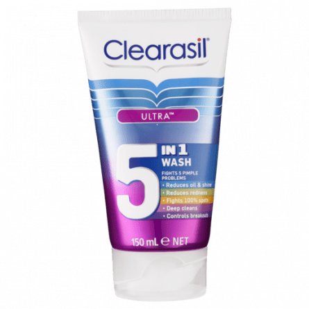 Clearasil Ultra 5 In 1 Wash 150mL - 5011417563236 are sold at Cincotta Discount Chemist. Buy online or shop in-store.