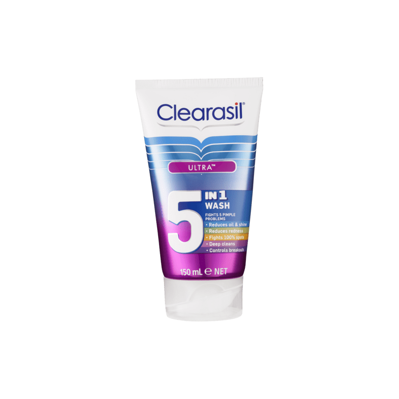 Clearasil Ultra 5 In 1 Wash 150mL - 5011417563236 are sold at Cincotta Discount Chemist. Buy online or shop in-store.