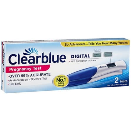 Clearblue Digital Pregnancy Test 2 - 4987176009517 are sold at Cincotta Discount Chemist. Buy online or shop in-store.
