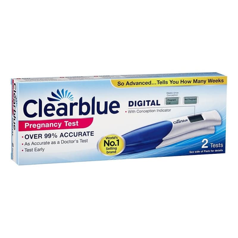 Clearblue Digital Pregnancy Test 2 - 4987176009517 are sold at Cincotta Discount Chemist. Buy online or shop in-store.