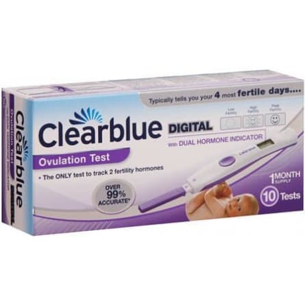 Clearblue Digital Ovulation Test 10 - 4987176010070 are sold at Cincotta Discount Chemist. Buy online or shop in-store.