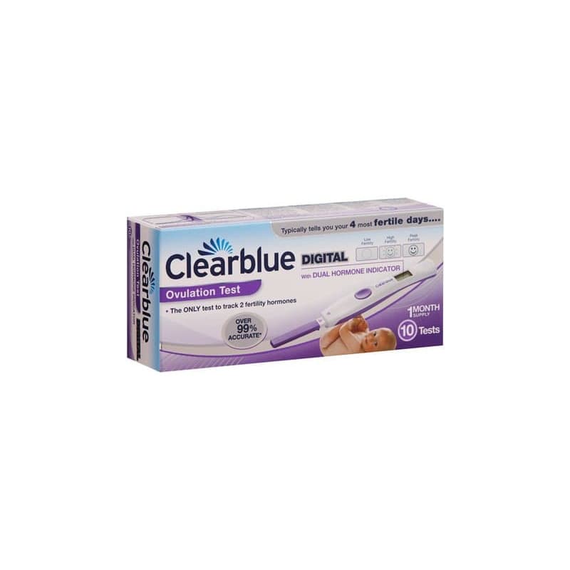 Clearblue Digital Ovulation Test 10 - 4987176010070 are sold at Cincotta Discount Chemist. Buy online or shop in-store.