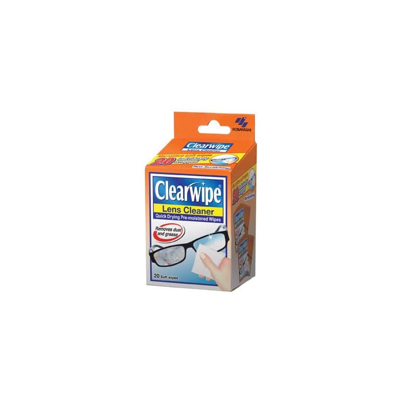 Clearwipe Lens Cleaner 20 pack - 4987072080993 are sold at Cincotta Discount Chemist. Buy online or shop in-store.