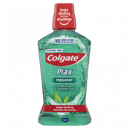 Colgate Plax Fresh Breath Mint 500mL - 9400541425002 are sold at Cincotta Discount Chemist. Buy online or shop in-store.