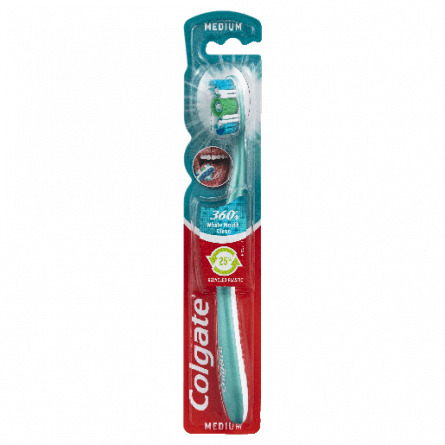 Colgate Toothbrush 360 Degree Medium - 8714789183800 are sold at Cincotta Discount Chemist. Buy online or shop in-store.