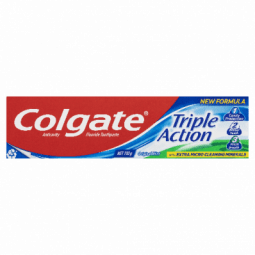 Colgate Toothpaste Triple Action 110g - 9300632066025 are sold at Cincotta Discount Chemist. Buy online or shop in-store.
