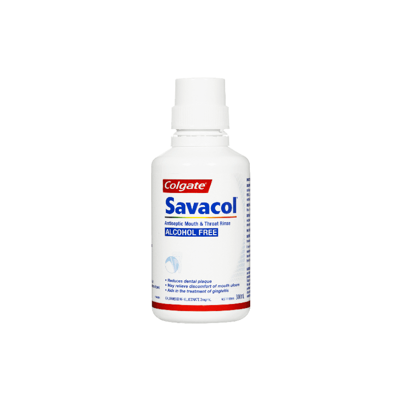 Colgate Savacol Alcohol Free Rinse 300mL - 9300632072507 are sold at Cincotta Discount Chemist. Buy online or shop in-store.