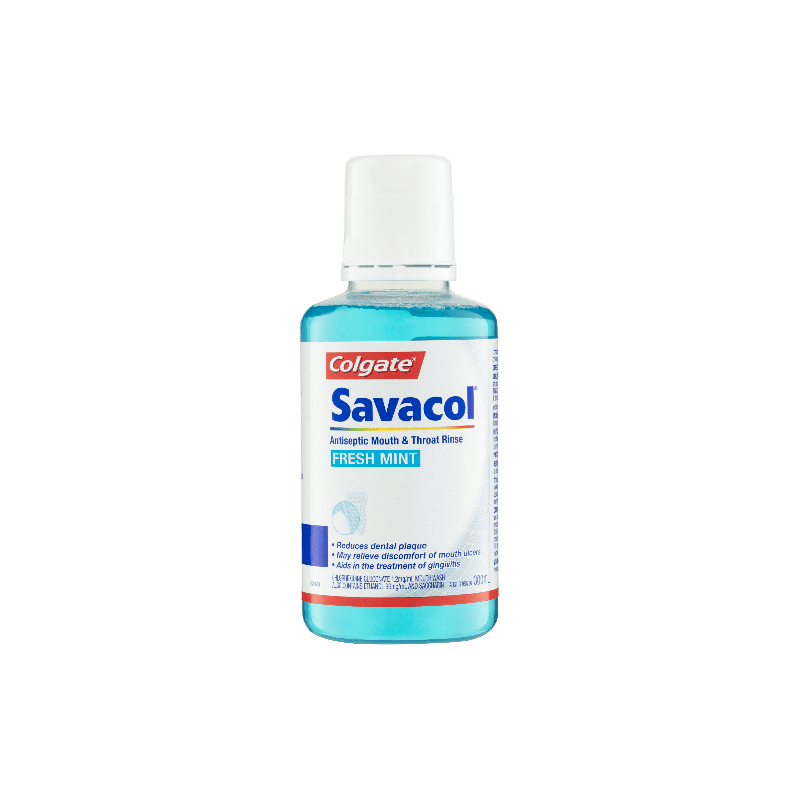 Colgate Savacol Gargle Freshmint 300mL - 9300632073382 are sold at Cincotta Discount Chemist. Buy online or shop in-store.