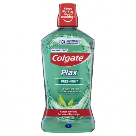 Colgate Plax Freshmint Mouthwash 1L - 9300632064205 are sold at Cincotta Discount Chemist. Buy online or shop in-store.