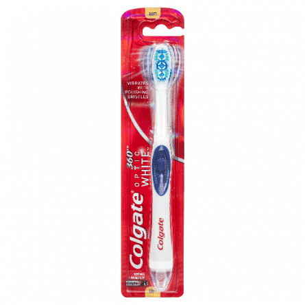 Colgate Toothbrush Optic White 360 soft - 9300632076208 are sold at Cincotta Discount Chemist. Buy online or shop in-store.