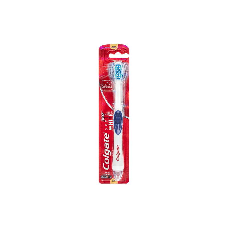 Colgate Toothbrush Optic White 360 soft - 9300632076208 are sold at Cincotta Discount Chemist. Buy online or shop in-store.
