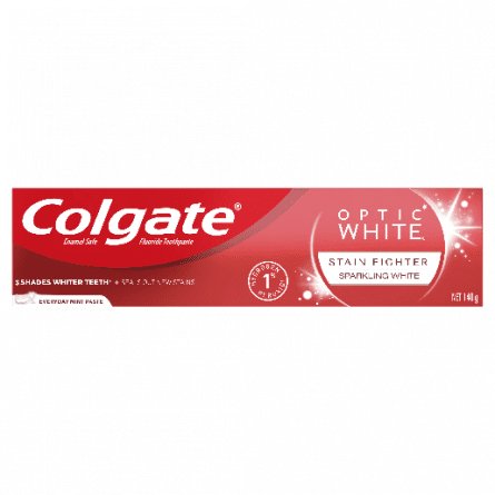 Colgate Toothpaste Optic White 140g - 9300632081301 are sold at Cincotta Discount Chemist. Buy online or shop in-store.