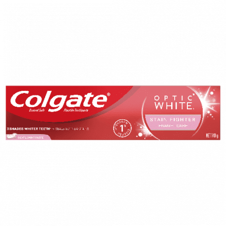 Colgate Toothpaste Optic White Enamel 140g - 9300632083503 are sold at Cincotta Discount Chemist. Buy online or shop in-store.