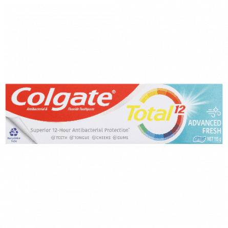Colgate Toothpaste Total Advanced Fresh 115g - 8850006343999 are sold at Cincotta Discount Chemist. Buy online or shop in-store.