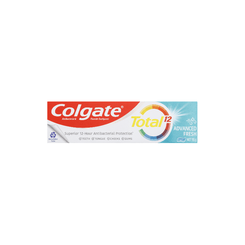 Colgate Toothpaste Total Advanced Fresh 115g - 8850006343999 are sold at Cincotta Discount Chemist. Buy online or shop in-store.