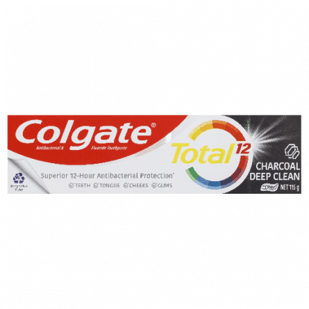Colgate Toothpaste Total Charcoal 115g - 8850006344019 are sold at Cincotta Discount Chemist. Buy online or shop in-store.