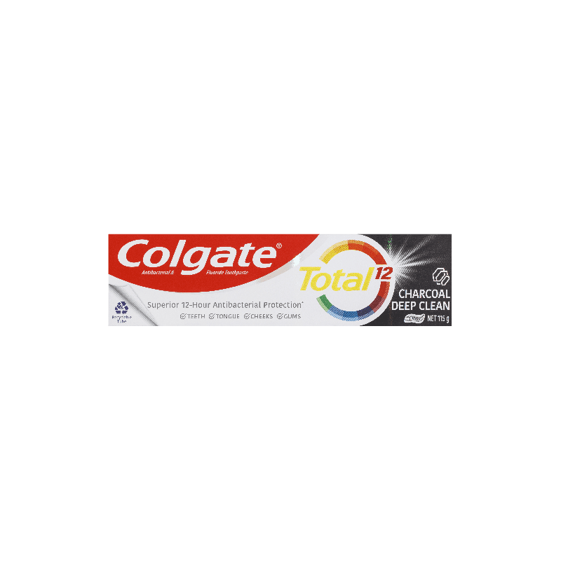 Colgate Toothpaste Total Charcoal 115g - 8850006344019 are sold at Cincotta Discount Chemist. Buy online or shop in-store.