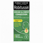 Robitussin Cough & Chest Congest 200mL - 9310488022885 are sold at Cincotta Discount Chemist. Buy online or shop in-store.