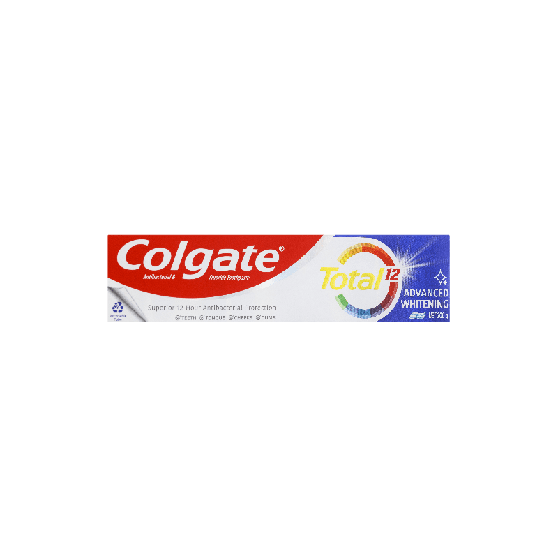 Colgate Toothpaste Total White 200g - 8850006344088 are sold at Cincotta Discount Chemist. Buy online or shop in-store.
