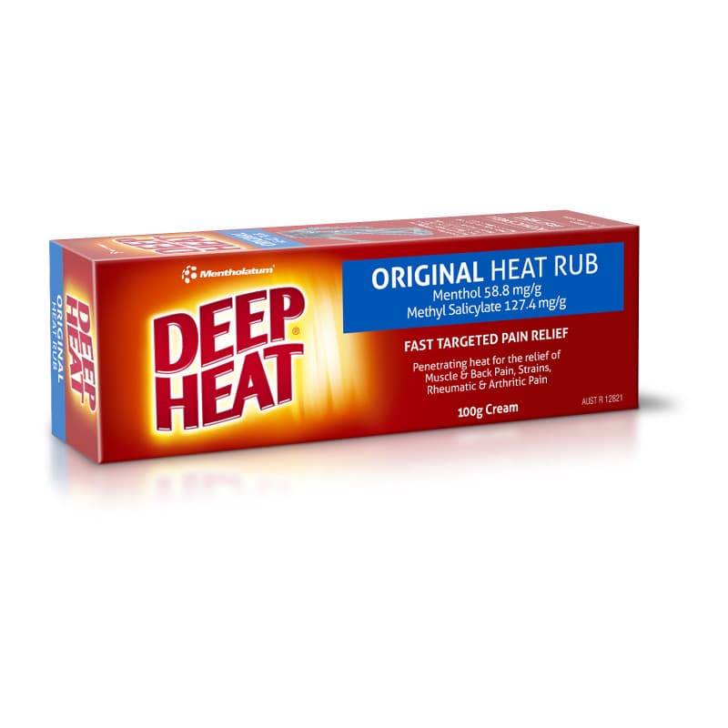 Deep Heat Regular Rub 100g - 9310263021003 are sold at Cincotta Discount Chemist. Buy online or shop in-store.
