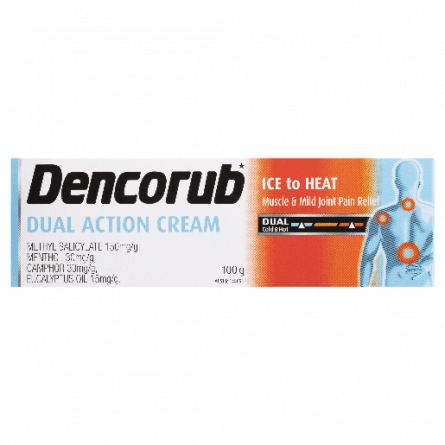 Dencorub Dual Action Cream 100g - 9310320000699 are sold at Cincotta Discount Chemist. Buy online or shop in-store.