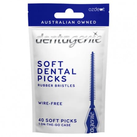 Dentagenie Dental Picks Wire Free 40pk - 9342475000675 are sold at Cincotta Discount Chemist. Buy online or shop in-store.