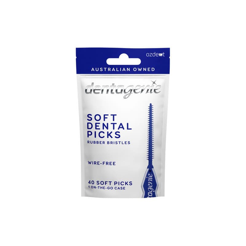 Dentagenie Dental Picks Wire Free 40pk - 9342475000675 are sold at Cincotta Discount Chemist. Buy online or shop in-store.