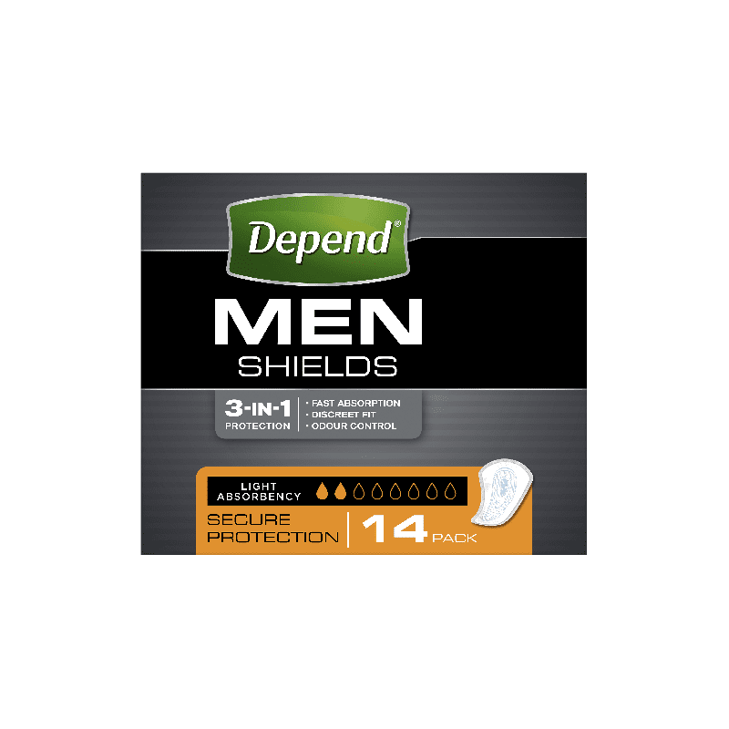 Depend Shield For Men 14 - 9310088008395 are sold at Cincotta Discount Chemist. Buy online or shop in-store.