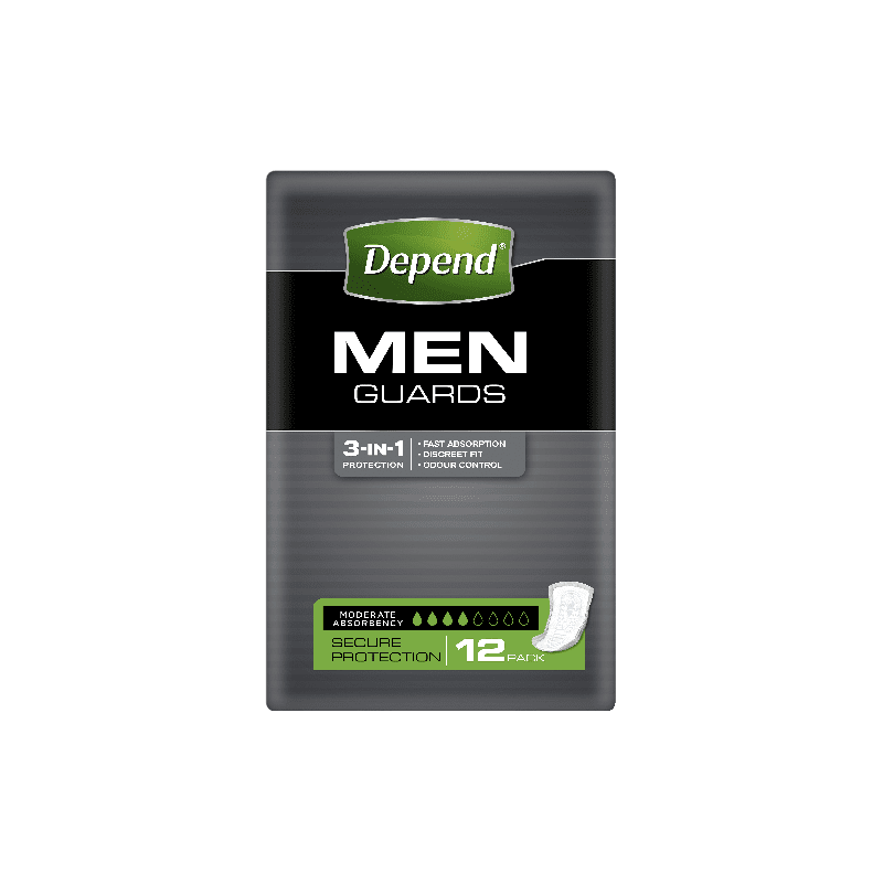 Depend Male Guards 12 pack - 9310088005943 are sold at Cincotta Discount Chemist. Buy online or shop in-store.