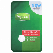 Depend Brief Fitted Large 8 pack - 9310088008463 are sold at Cincotta Discount Chemist. Buy online or shop in-store.