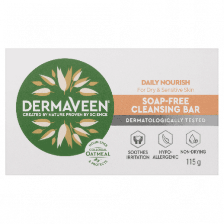 Dermaveen Bar Daily Nourish 115g - 9330130004779 are sold at Cincotta Discount Chemist. Buy online or shop in-store.