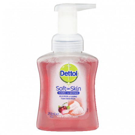 Dettol Foam Hand Wash Rose/Cherry Pump 250mL - 9300701857479 are sold at Cincotta Discount Chemist. Buy online or shop in-store.