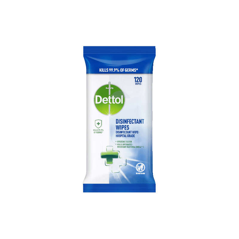 Dettol Surface Wipes Fresh 120 - 9300701411930 are sold at Cincotta Discount Chemist. Buy online or shop in-store.