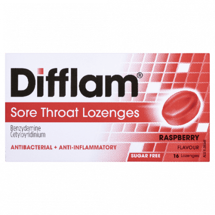 Difflam Lozenges Sugar Free Raspberry 16 pk - 9314057011393 are sold at Cincotta Discount Chemist. Buy online or shop in-store.