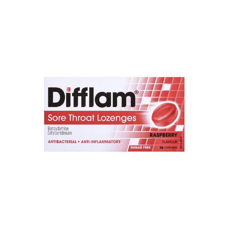 Difflam Lozenges Sugar Free Raspberry 16 pk - 9314057011393 are sold at Cincotta Discount Chemist. Buy online or shop in-store.