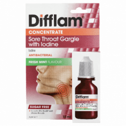 Difflam Throat Gargle Iodine 15mL - 9314057005347 are sold at Cincotta Discount Chemist. Buy online or shop in-store.