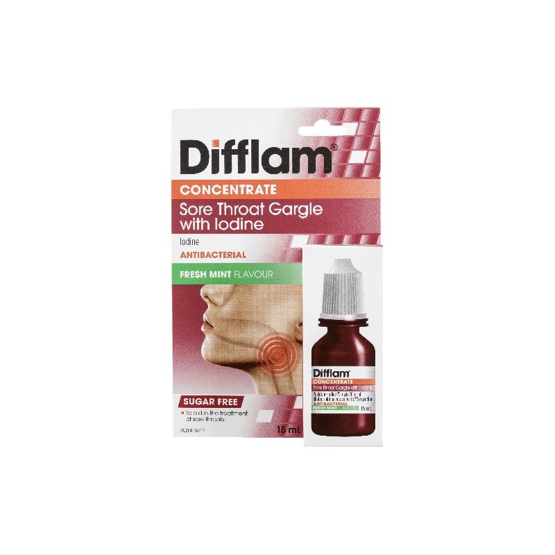 Difflam Throat Gargle Iodine 15mL - 9314057005347 are sold at Cincotta Discount Chemist. Buy online or shop in-store.
