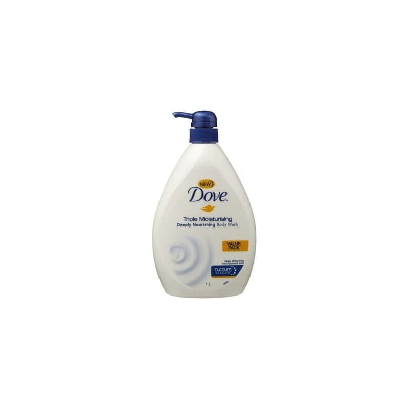 Dove Bodywash Triple Moisturising 1L - 9300830001101 are sold at Cincotta Discount Chemist. Buy online or shop in-store.