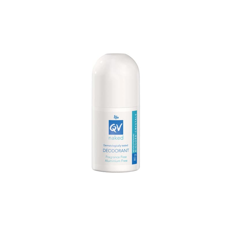 Ego QV Deodorant Roll-On Naked Aluminium Free 80g - 93537322 are sold at Cincotta Discount Chemist. Buy online or shop in-store.