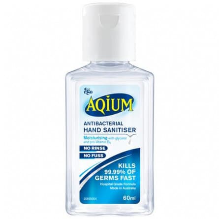 Aqium Antibacterial Hand Gel 60mL - 93549448 are sold at Cincotta Discount Chemist. Buy online or shop in-store.