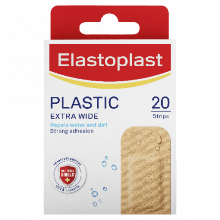 Elastoplast Plastic Strip Wide 20 pack - 4005800003394 are sold at Cincotta Discount Chemist. Buy online or shop in-store.