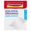 Elastoplast Non-Stick Dressings 7.5cm x 5cm 21100 5 pack