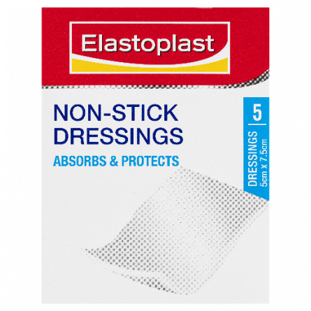 Elastoplast Non Stick Dressing 7.5cm  x 5cm - 9316928001496 are sold at Cincotta Discount Chemist. Buy online or shop in-store.