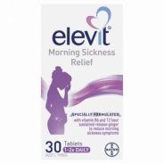 Elevit Morning Sickness  30 Tablets - 9310160820402 are sold at Cincotta Discount Chemist. Buy online or shop in-store.