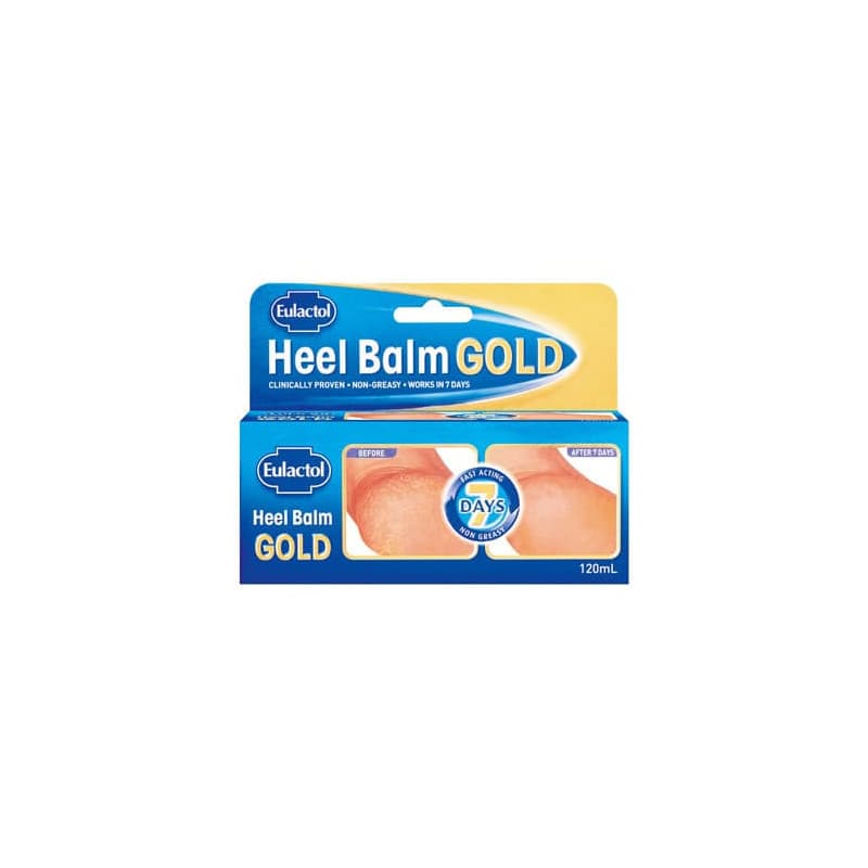 Eulactol Heel Balm Gold 120mL - 5038483433584 are sold at Cincotta Discount Chemist. Buy online or shop in-store.