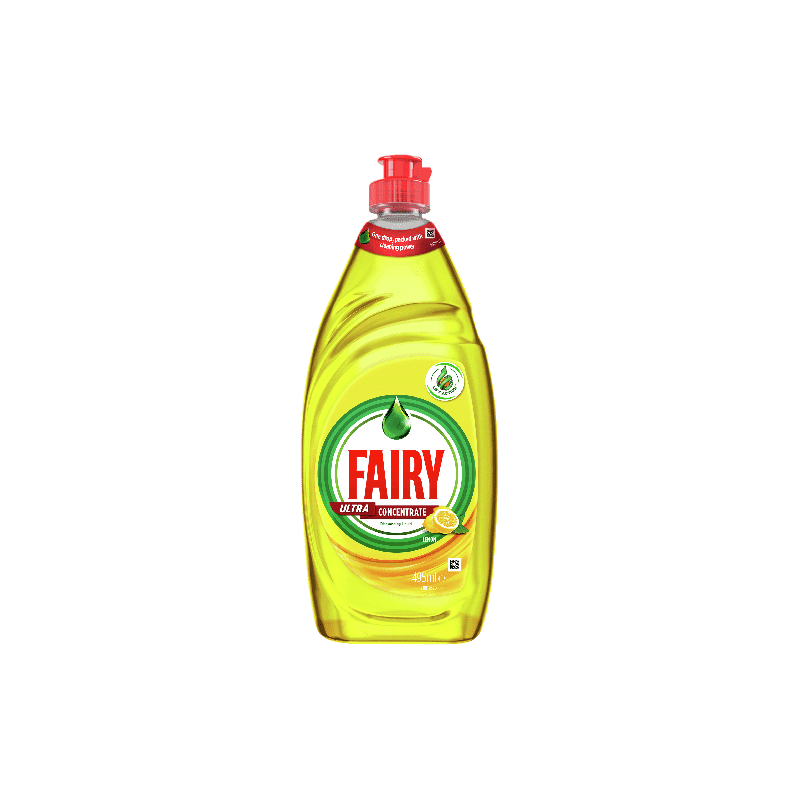 Fairy Ultra Dishwashing Liquid Lemon 495mL - 4902430910729 are sold at Cincotta Discount Chemist. Buy online or shop in-store.
